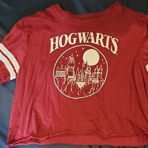 Kids Hogwarts Red Short Sleeve Tee